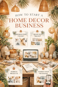 Read more about the article How to Start a Home Decor Business?