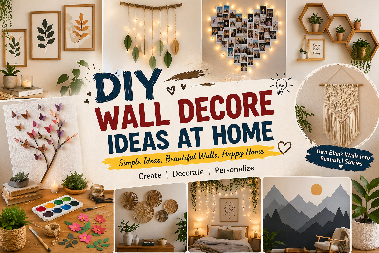 Read more about the article Diy Wall Decore Ideas at Home