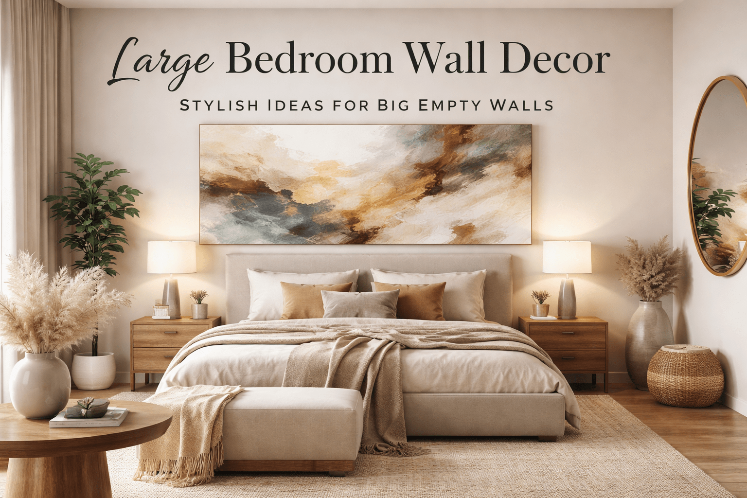 Read more about the article Large Bedroom Wall Decor