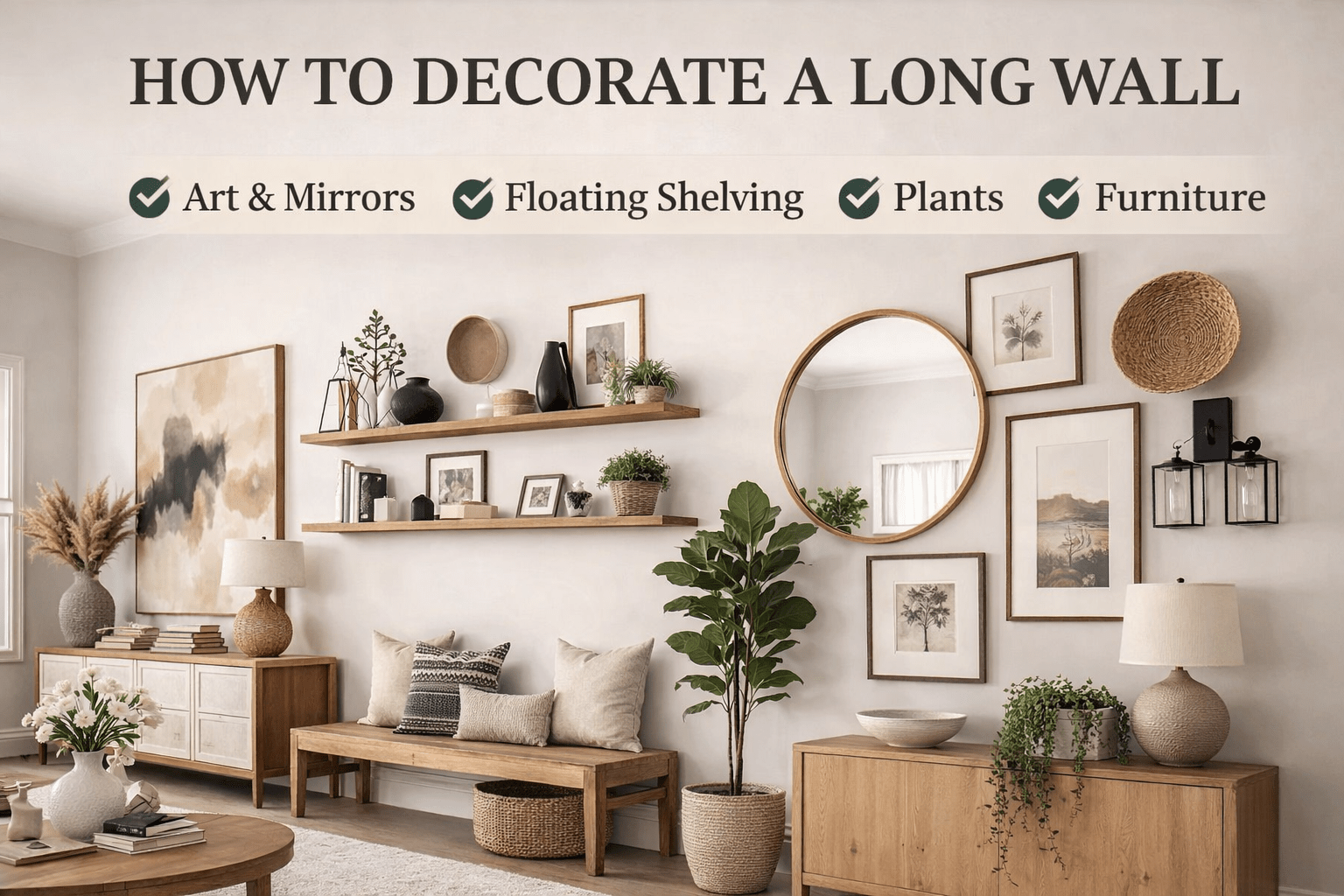 Read more about the article How to Decorate a Long Wall