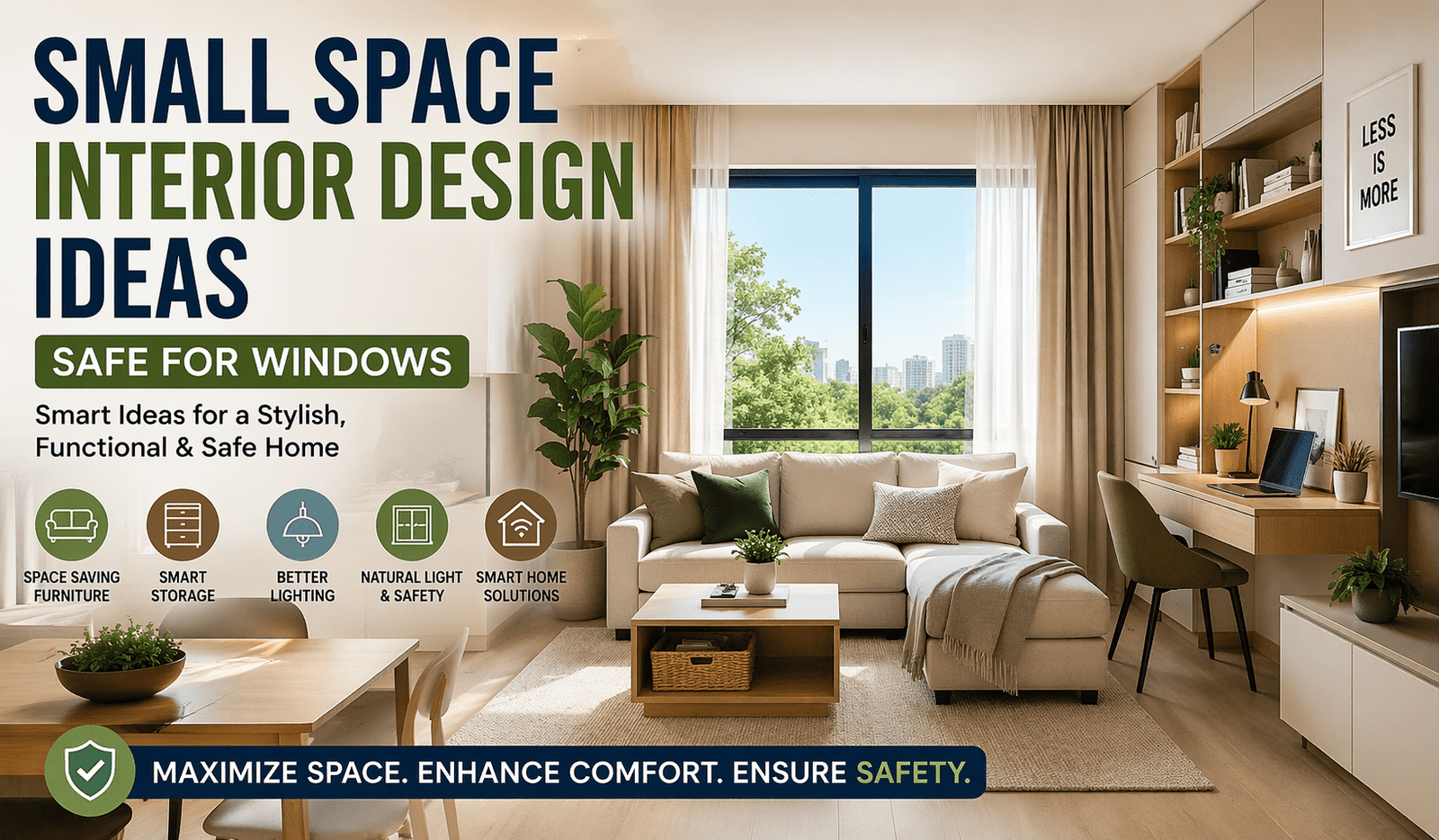 Read more about the article Small Space Interior Design Ideas