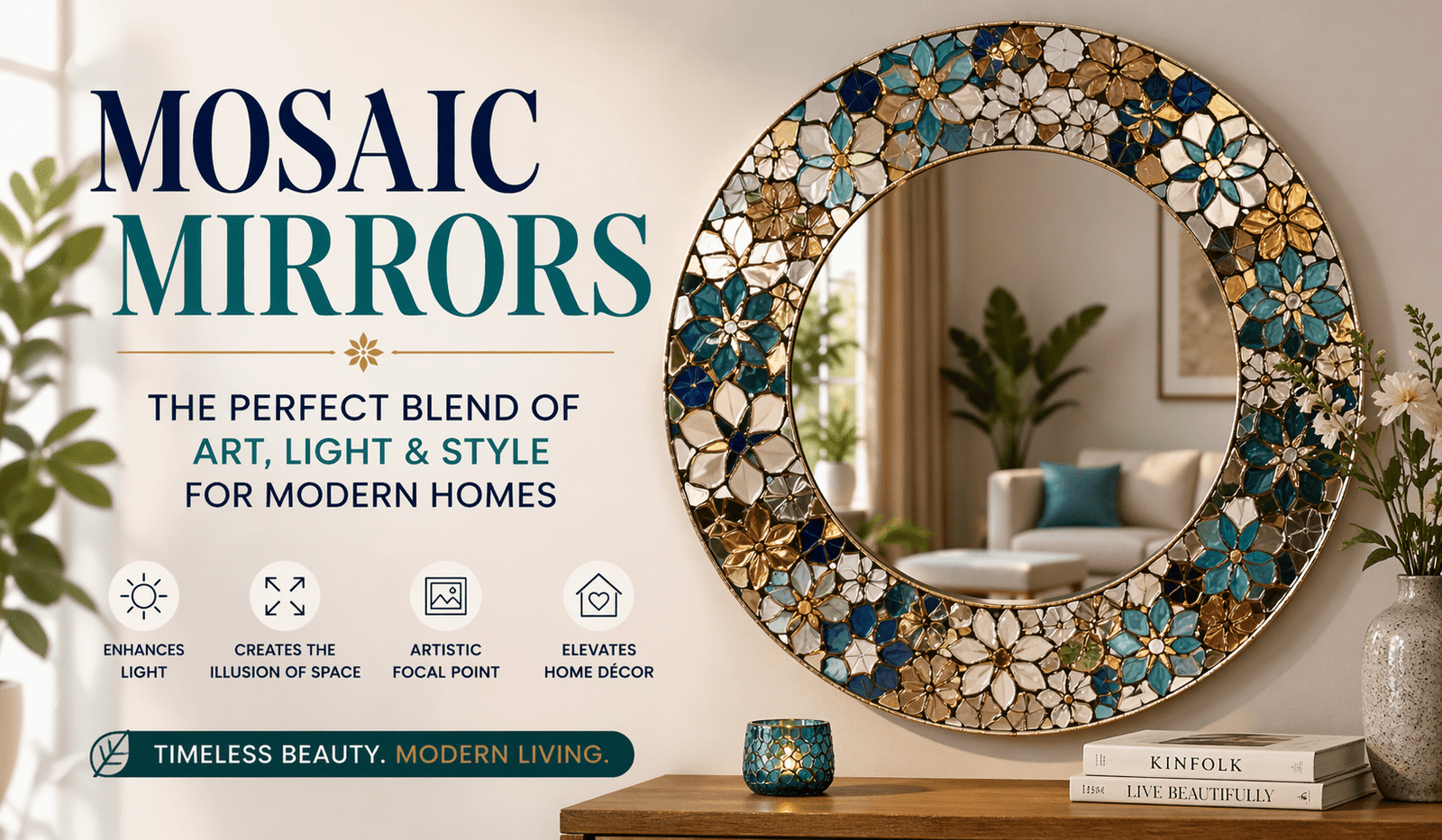 You are currently viewing Mosaic Mirrors: Complete Guide for Stylish Home Decor in 2026
