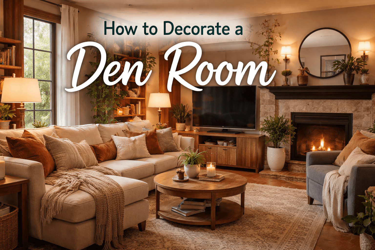 Read more about the article how to decorate a den room