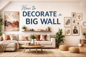 Read more about the article How to Decorate a Big Wall