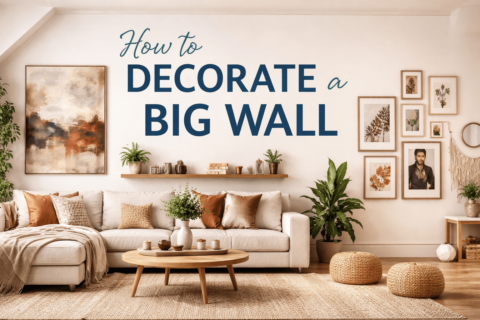 Read more about the article How to Decorate a Big Wall