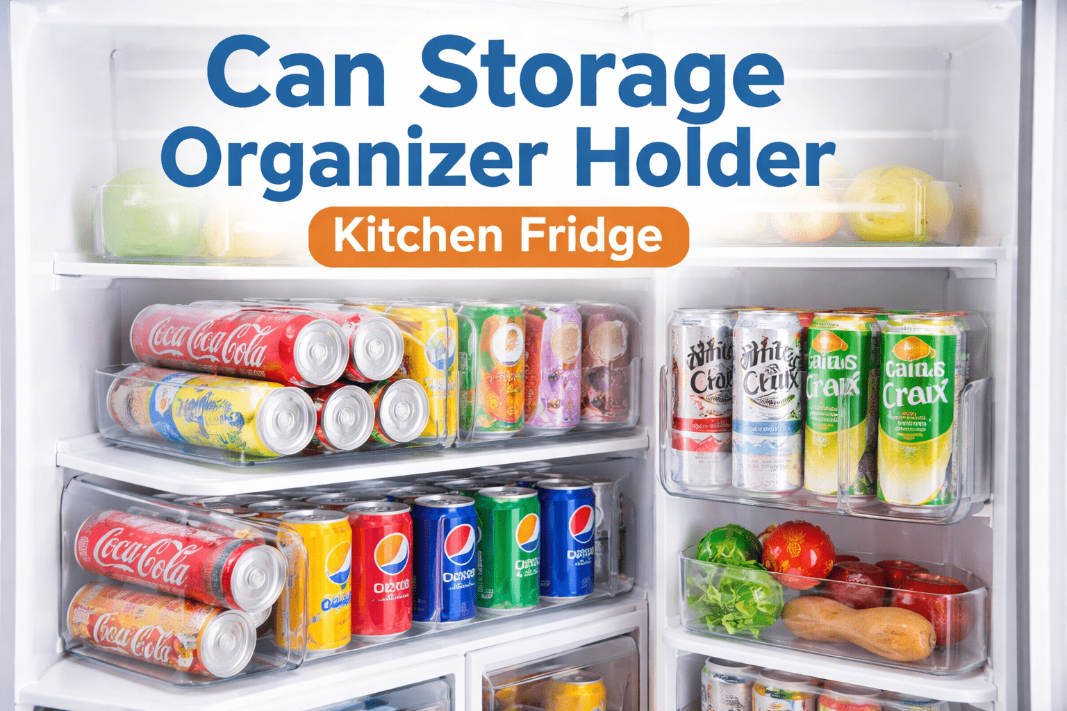 Read more about the article can storage organizer holder kitchen fridge