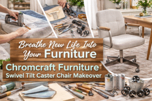 Read more about the article Breathe New Life Into Your Furniture: How to Restore Chromcraft Furniture Swivel Tilt Caster Chair
