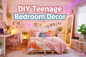 Read more about the article DIY Teenage Bedroom Decor