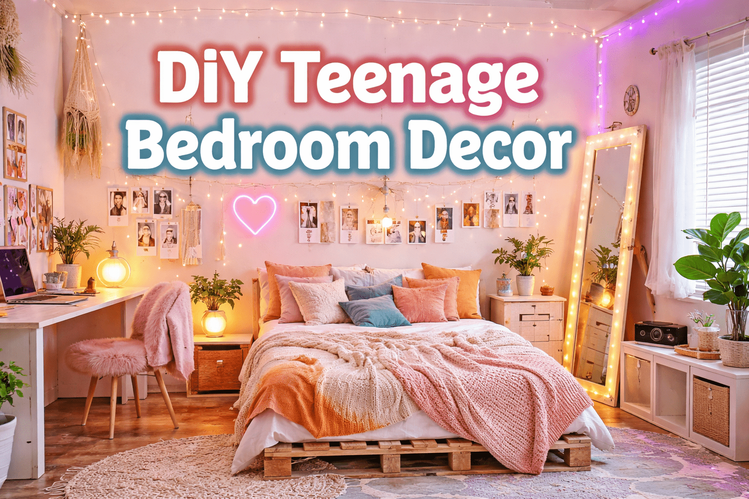 Read more about the article DIY Teenage Bedroom Decor