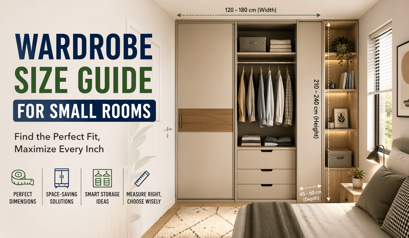 You are currently viewing Wardrobe Size Guide for Small Rooms